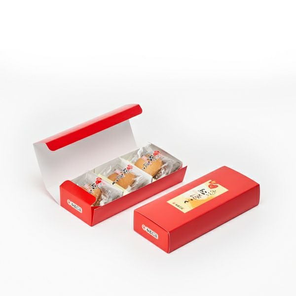 恋の紅まんさく(サブレ)12枚入 | もみじ饅頭 桐葉菓(とうようか) 宮島