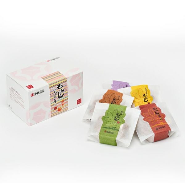 もみじファミリー5個入 | もみじ饅頭 桐葉菓(とうようか) 宮島の老舗